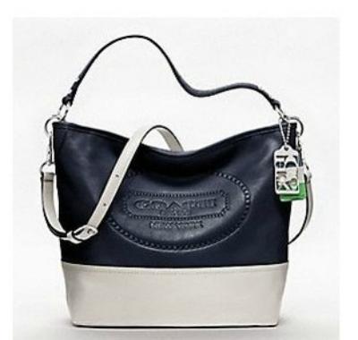 coach bags - 19393 navy blue